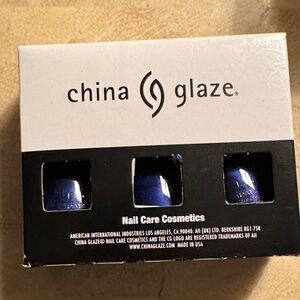 China Glaze Blue Nail Polish Set